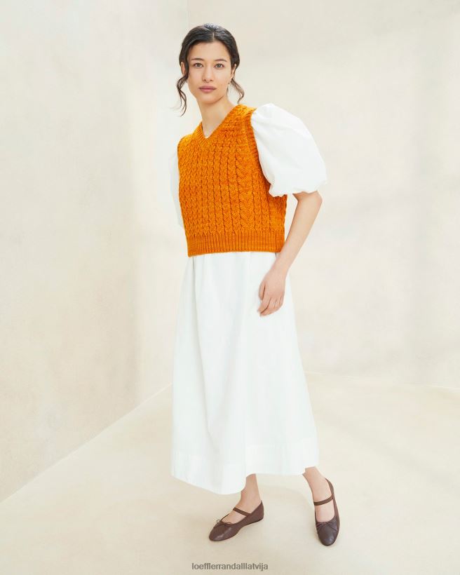 sievietes rosie chunky džempera veste saulriets Loeffler Randall drēbes PJ4VVD256