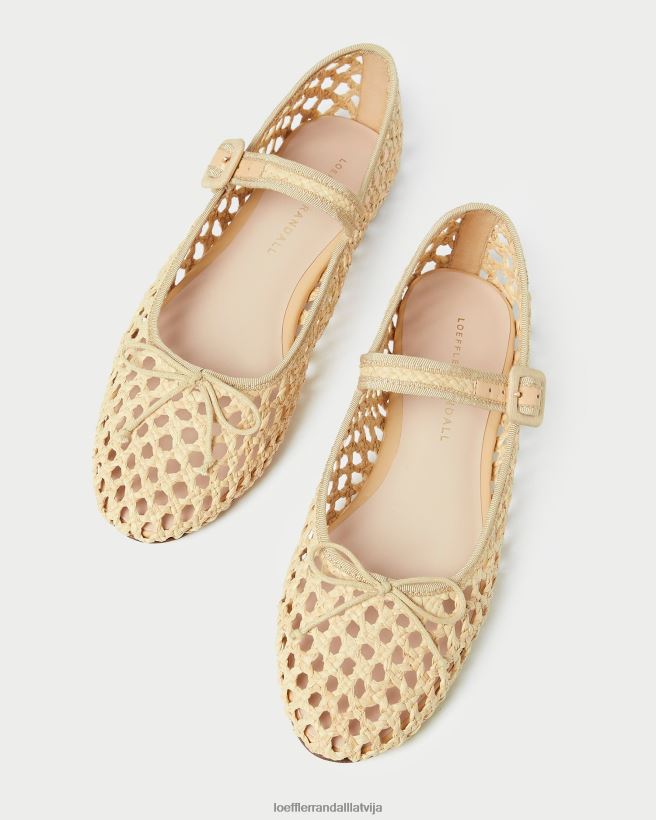sievietes Kjara Mērija Džeina dabisks Loeffler Randall kurpes PJ4VVD304