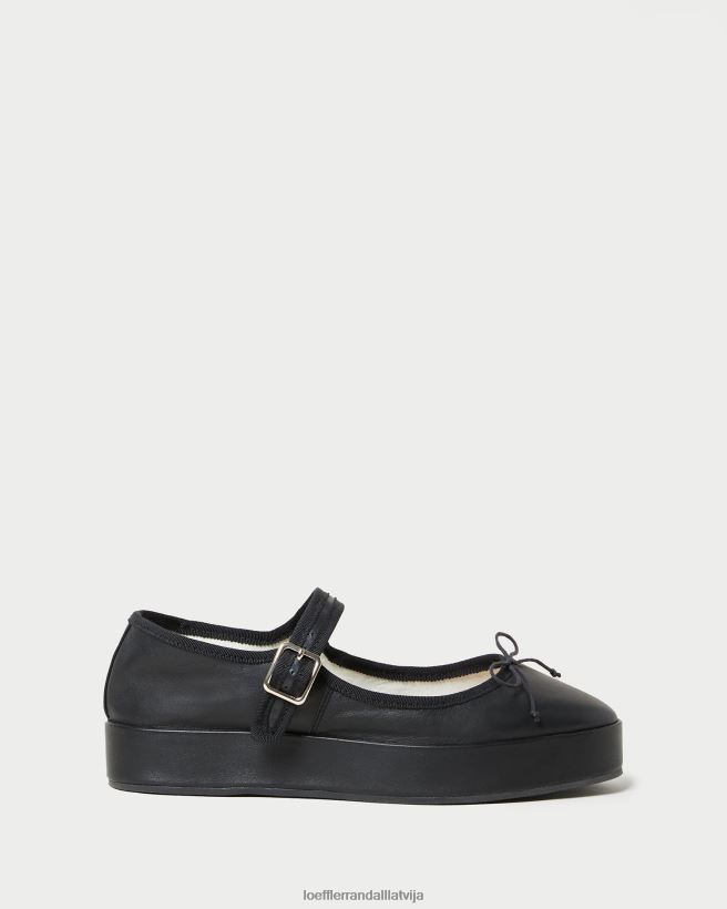sievietes Leah platforma Mērija Džeina melns Loeffler Randall kurpes PJ4VVD297