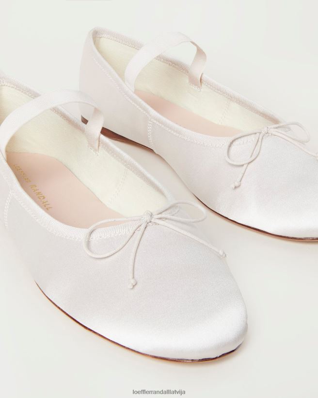 sievietes Leonija baleta dzīvoklis krēms Loeffler Randall kurpes PJ4VVD300