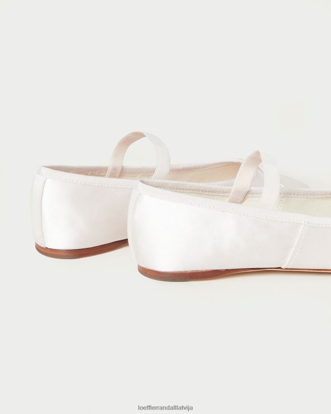 sievietes Leonija baleta dzīvoklis krēms Loeffler Randall kurpes PJ4VVD300