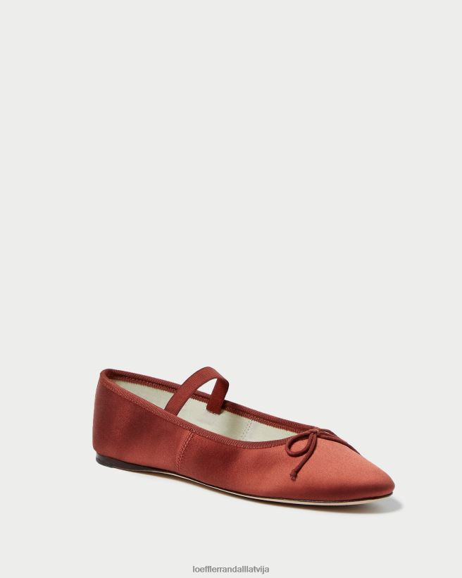 sievietes Leonija baleta dzīvoklis terakota Loeffler Randall kurpes PJ4VVD310