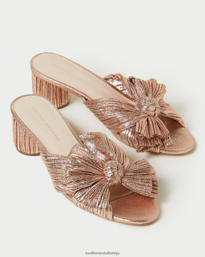 sievietes emīlija kroku loka papēdis kāpa Loeffler Randall kurpes PJ4VVD63