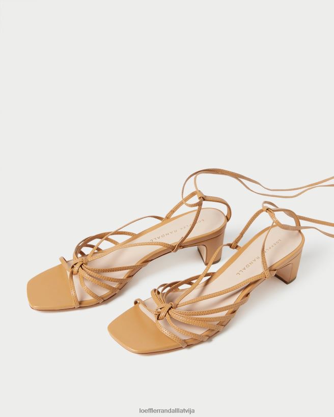 sievietes lola knot šņorējams papēža vidusdaļā medus Loeffler Randall kurpes PJ4VVD97