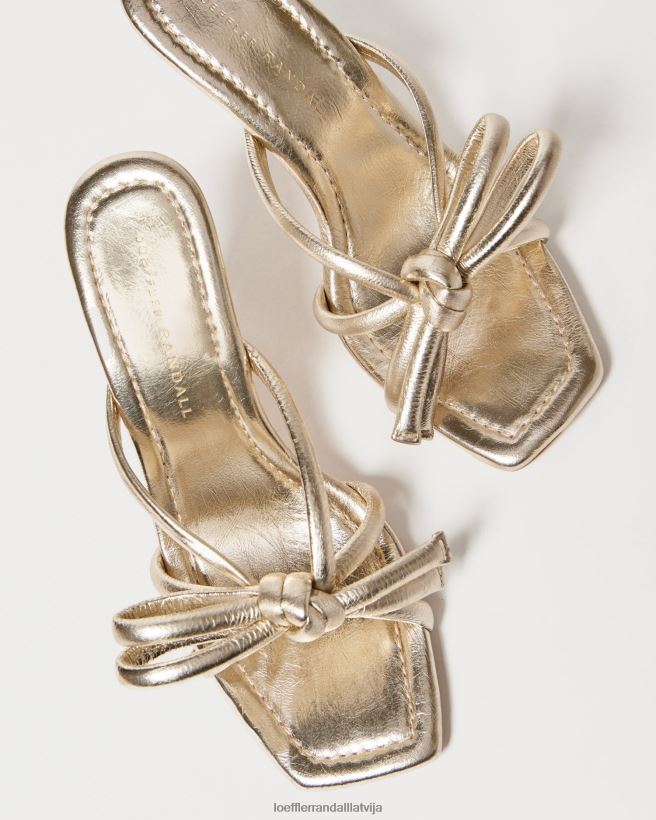 sievietes margi priekšgala papēdis šampanietis Loeffler Randall kurpes PJ4VVD31