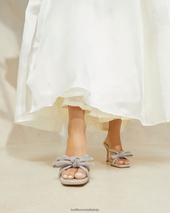 sievietes margi priekšgala papēdis kapučīno Loeffler Randall kurpes PJ4VVD28