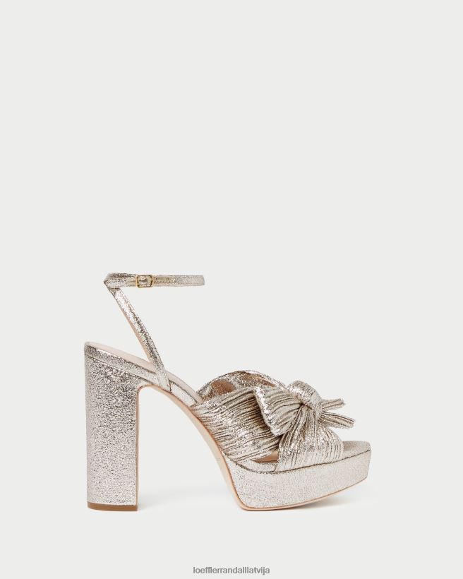 sievietes natalia platformas priekšgala papēdis šampanietis Loeffler Randall kurpes PJ4VVD68