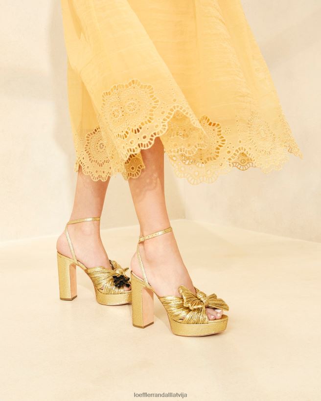sievietes natalia platformas priekšgala papēdis oro Loeffler Randall kurpes PJ4VVD89