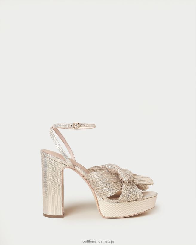 sievietes natalia platformas priekšgala papēdis platīns Loeffler Randall kurpes PJ4VVD16