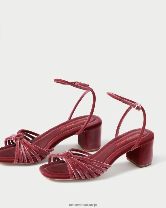 sievietes olivia mezgls vidus papēdis tējas roze Loeffler Randall kurpes PJ4VVD80