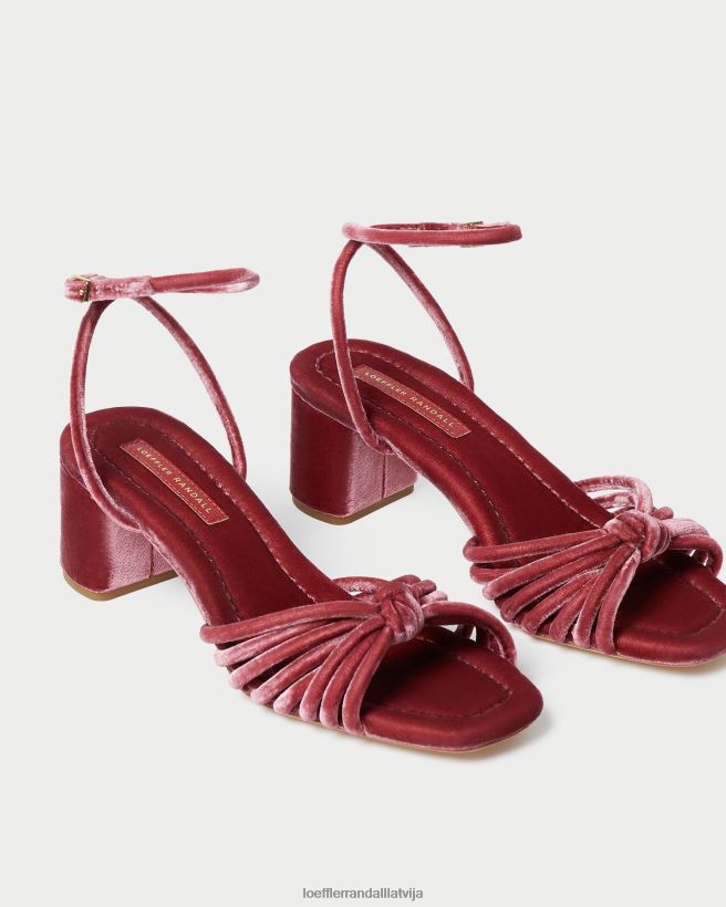 sievietes olivia mezgls vidus papēdis tējas roze Loeffler Randall kurpes PJ4VVD80