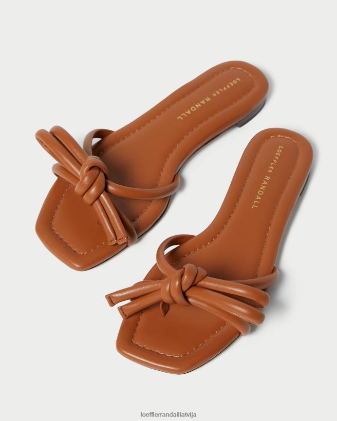 sievietes Hadlija brūnā bantīte kokmateriāli Loeffler Randall kurpes PJ4VVD119