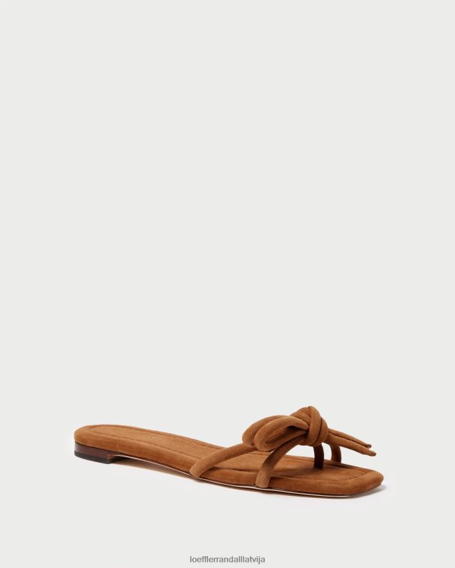 sievietes Hadlija priekšgala sandales kakao Loeffler Randall kurpes PJ4VVD105
