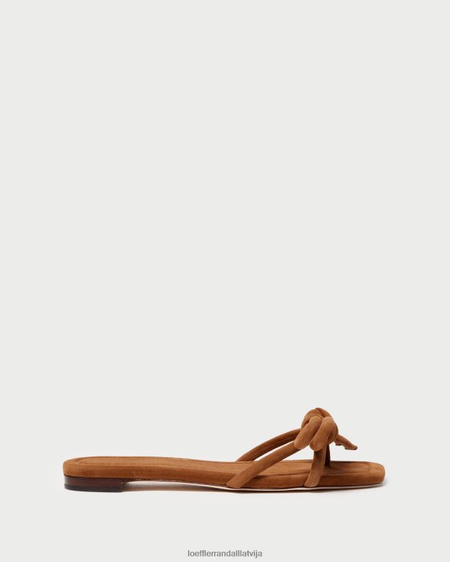 sievietes Hadlija priekšgala sandales kakao Loeffler Randall kurpes PJ4VVD105