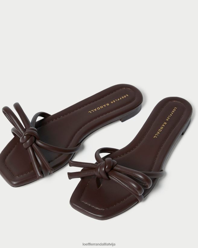 sievietes Hadlija priekšgala sandales šokolāde Loeffler Randall kurpes PJ4VVD130
