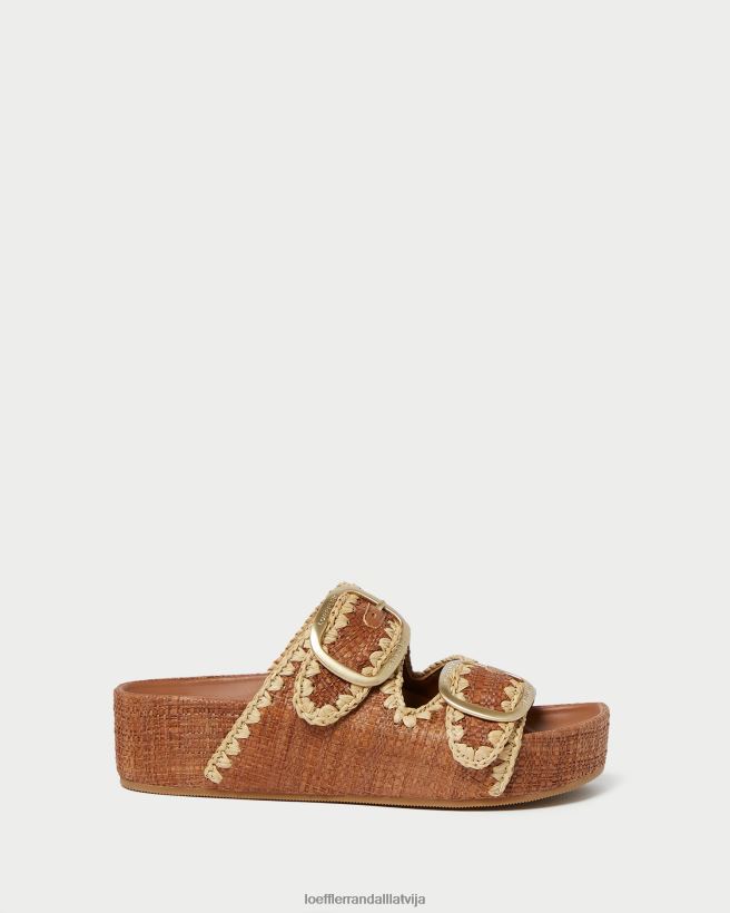 sievietes theo brūnas sandales cuona/dabisks Loeffler Randall kurpes PJ4VVD121