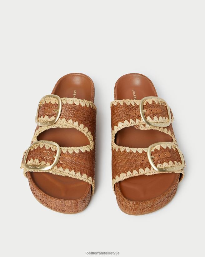sievietes theo brūnas sandales cuona/dabisks Loeffler Randall kurpes PJ4VVD121