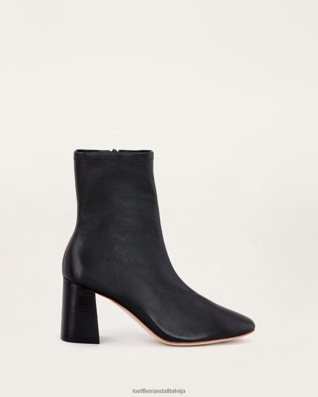 sievietes elise stretch bootie melns Loeffler Randall kurpes PJ4VVD266