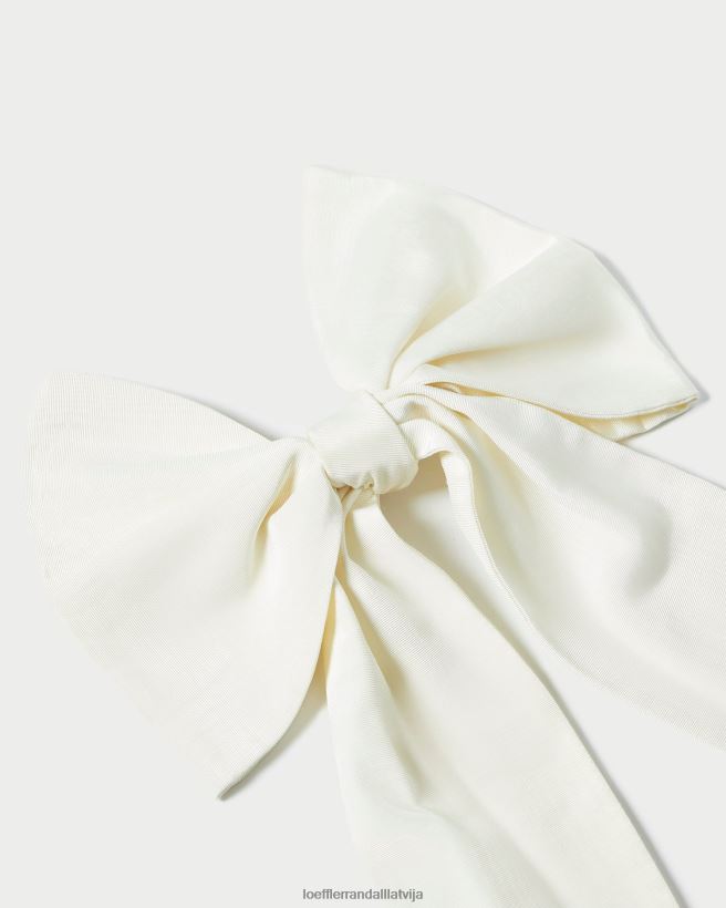 sievietes cherie liela izmēra matu bantīte krēms Loeffler Randall Piederumi PJ4VVD160