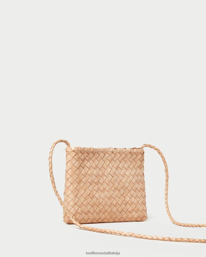 sievietes Marison Woven Crossbody tuksneša smiltis Loeffler Randall somas PJ4VVD325