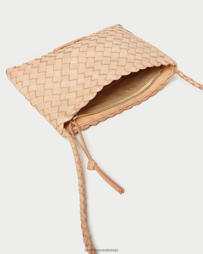 sievietes Marison Woven Crossbody tuksneša smiltis Loeffler Randall somas PJ4VVD325