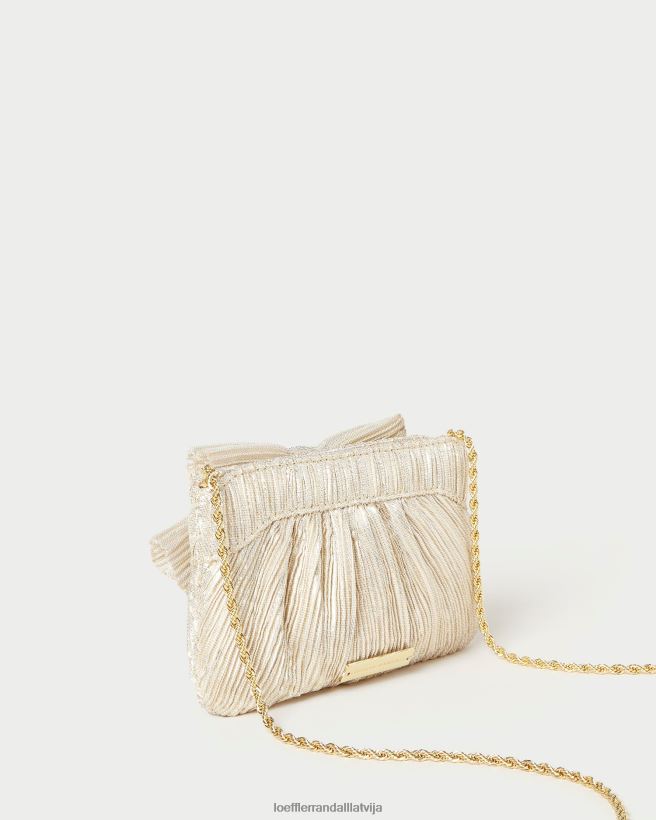 sievietes Rochelle mini priekšgala sajūgs platīns Loeffler Randall somas PJ4VVD342