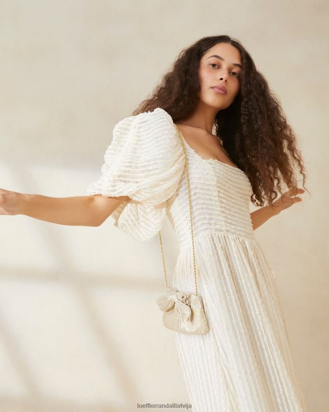sievietes Rochelle mini priekšgala sajūgs platīns Loeffler Randall somas PJ4VVD342