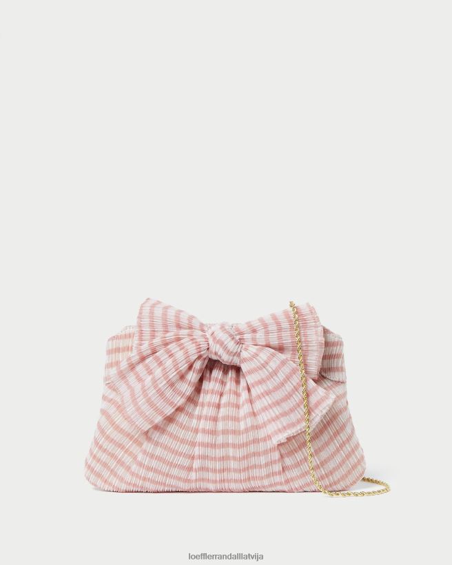 sievietes rayne priekšgala sajūgs maigi rozā gingham Loeffler Randall somas PJ4VVD380