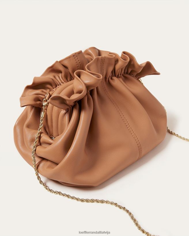 sievietes willa mini maciņš tumšas smiltis Loeffler Randall somas PJ4VVD347
