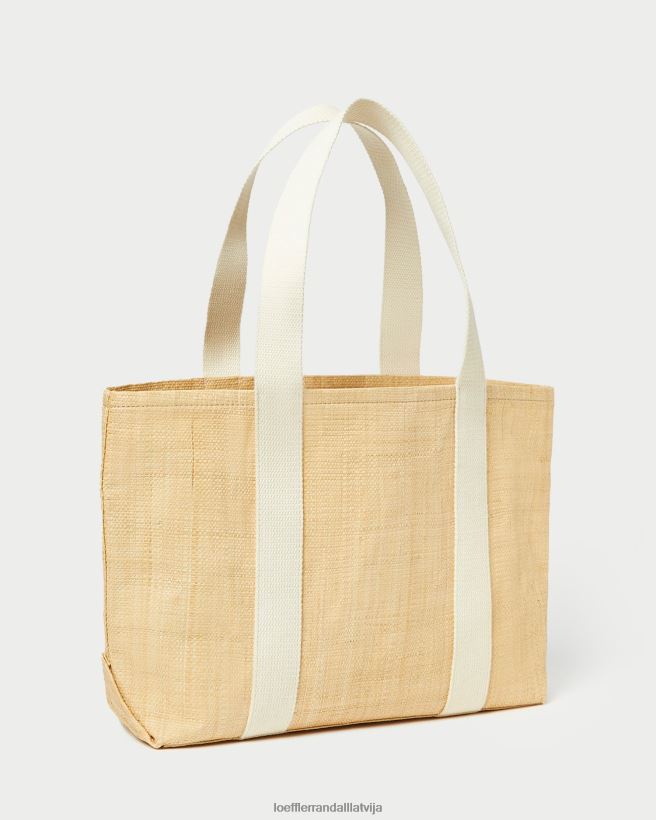 sievietes bennett vidējais tote dabiskā rafija Loeffler Randall somas PJ4VVD316